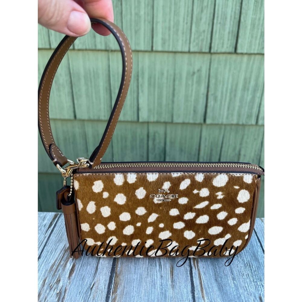 Coach Nolita 19 With Deer Print Bag Purse - Picture 8 of 8